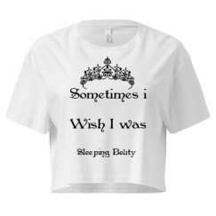 Ladies Festival Cali Crop Top Tee