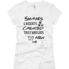 Ladies Slim Fit Basic Promo Jersey Tee