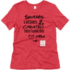 Ladies Relaxed Fit Super Soft Triblend Tee