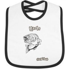 Infant Contrast Trim Bib