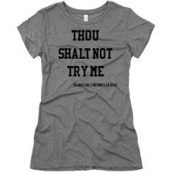 Ladies Slim Fit Super Soft Triblend Tee