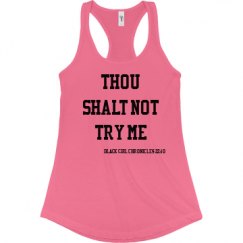 Ladies Slim Fit Racerback Tank Top