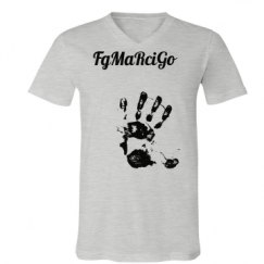 Unisex V-Neck Jersey Tee