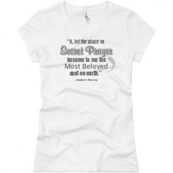 Ladies Slim Fit Basic Promo Jersey Tee