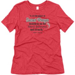 Ladies Relaxed Fit Super Soft Triblend Tee