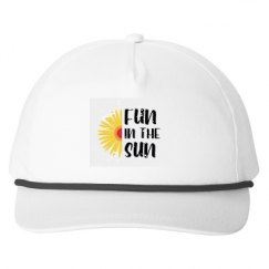 Snapback Five-Panel Rope Hat