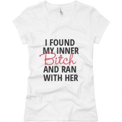 Ladies Slim Fit Basic Promo Jersey Tee