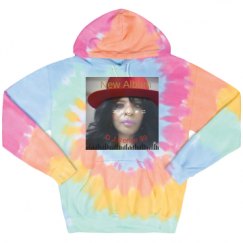 Unisex Tie-Dye Fleece Hoodie