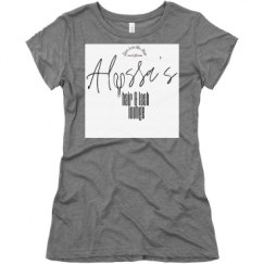 Ladies Slim Fit Super Soft Triblend Tee