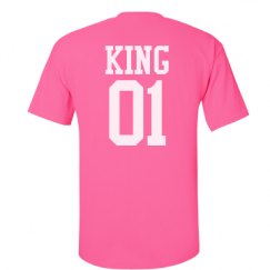 Unisex Ultra Cotton Safety Neon Crewneck Tee