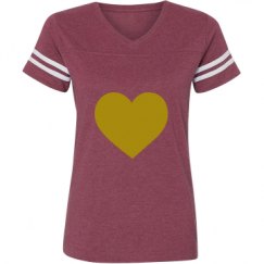 Ladies Relaxed Fit Vintage Sports Tee