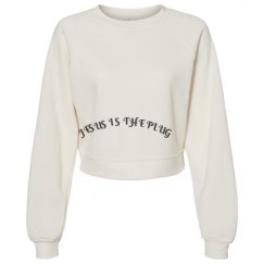 Women's Raglan Pullover Fleece