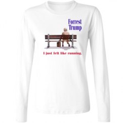 Ladies Relaxed Fit Basic Long Sleeve Tee