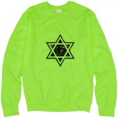 Unisex Neon Crewneck Sweatshirt