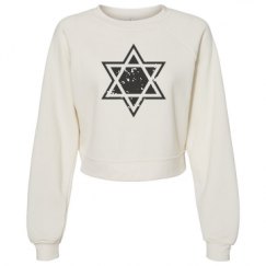 Women's Raglan Pullover Fleece