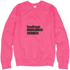 Unisex Neon Crewneck Sweatshirt