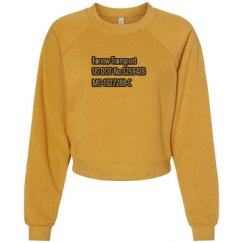 Women's Raglan Pullover Fleece