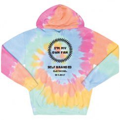 Unisex Tie-Dye Fleece Hoodie