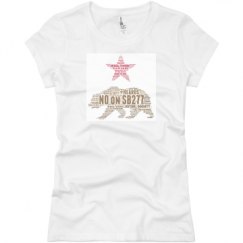 Ladies Slim Fit Basic Promo Jersey Tee