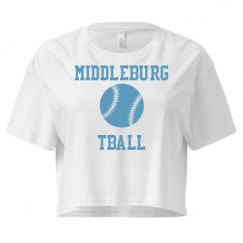 Ladies Festival Cali Crop Top Tee