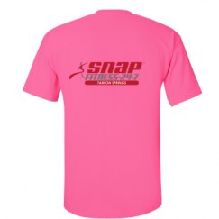 Unisex Ultra Cotton Safety Neon Crewneck Tee