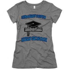 Ladies Slim Fit Super Soft Triblend Tee