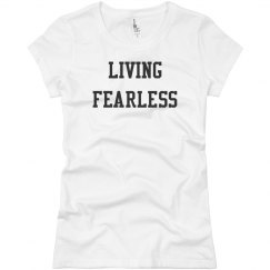 Living Fearless (Junior) Jersey Tee
