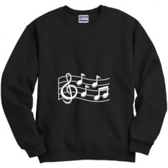 Unisex Film and Foil Crewneck Sweatshirt