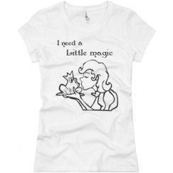 Ladies Slim Fit Basic Promo Jersey Tee