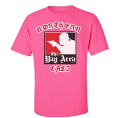 Unisex Ultra Cotton Safety Neon Crewneck Tee