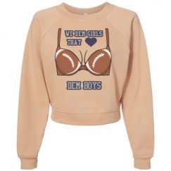 Women's Raglan Pullover Fleece