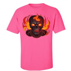 Unisex Ultra Cotton Safety Neon Crewneck Tee