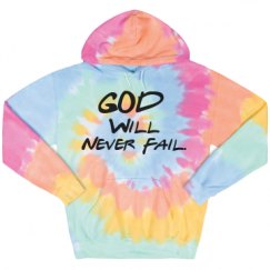 Unisex Tie-Dye Fleece Hoodie