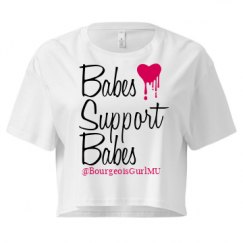 Ladies Festival Cali Crop Top Tee