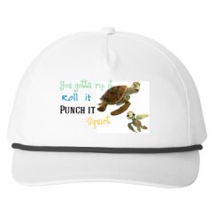 Snapback Five-Panel Rope Hat