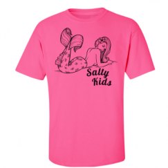 Unisex Ultra Cotton Safety Neon Crewneck Tee