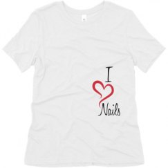 Ladies Relaxed Fit Super Soft Triblend Tee