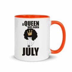 11oz Ceramic Mug with Color Inside