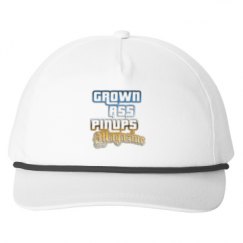 Snapback Five-Panel Rope Hat