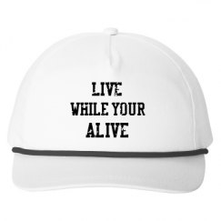 Snapback Five-Panel Rope Hat