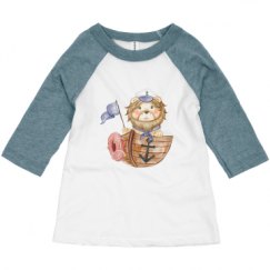 Toddler 3/4 Sleeve Raglan Tee