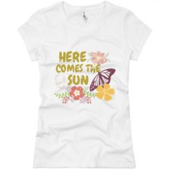 Ladies Slim Fit Basic Promo Jersey Tee