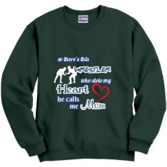 Unisex Film and Foil Crewneck Sweatshirt