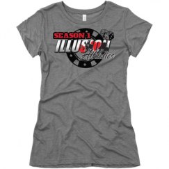 Ladies Slim Fit Super Soft Triblend Tee