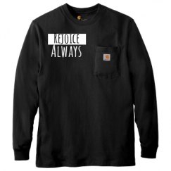 Unisex Carhartt Pocket Long Sleeve Tee