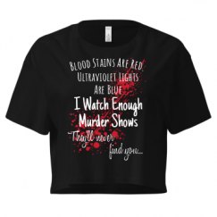 Ladies Festival Cali Crop Top Tee