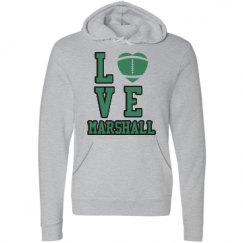 Unisex Fleece Pullover Midweight Hoodie