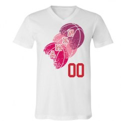 Unisex V-Neck Jersey Tee