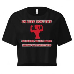 Ladies Festival Cali Crop Top Tee