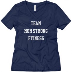 Ladies Relaxed Fit V-Neck Tee